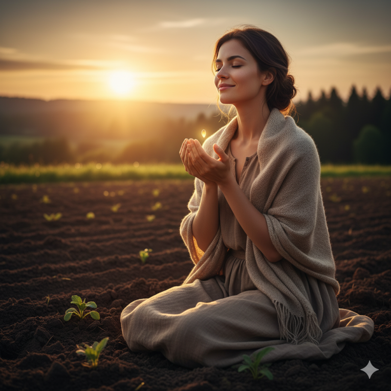 Seeds of Mercy, A gift once given, twice received.