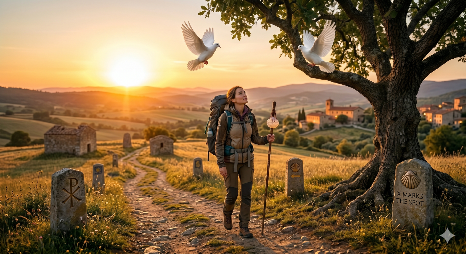 X Marks the Spot: Χριστός (Christ) as a Welcomed Center for Weary Travelers